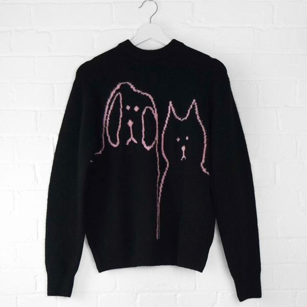 LAZY OAF RAINING CATS AND DOGS JUMPER